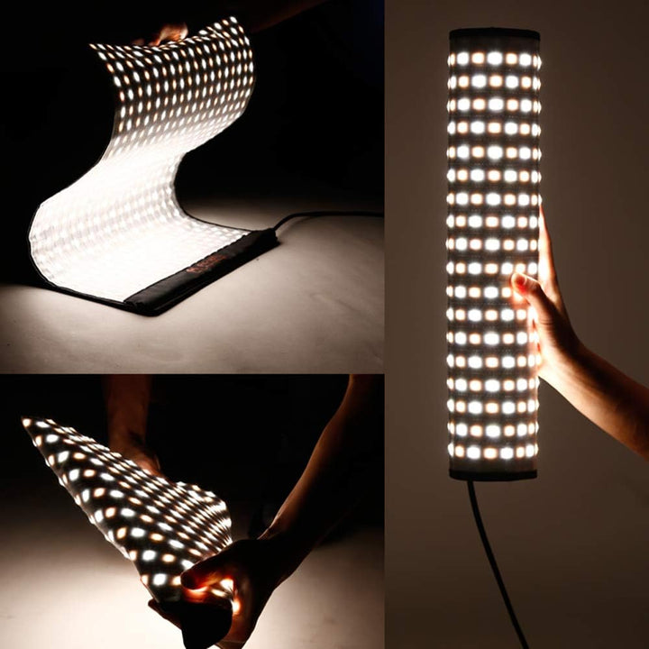 Falcon Eyes RX-18TD Flexible LED Video Panel Light 100W Adjustable 3000K-5600K LED Photo Lighting +