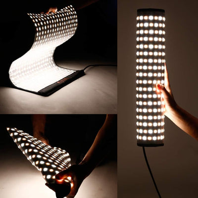 Falcon Eyes RX-18TD Flexible LED Video Panel Light 100W Adjustable 3000K-5600K LED Photo Lighting +