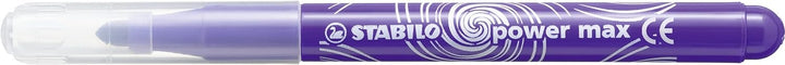 Filzstift - STABILO power max - 140er Pack - mit 18 verschiedenen Farben, 140er Pack