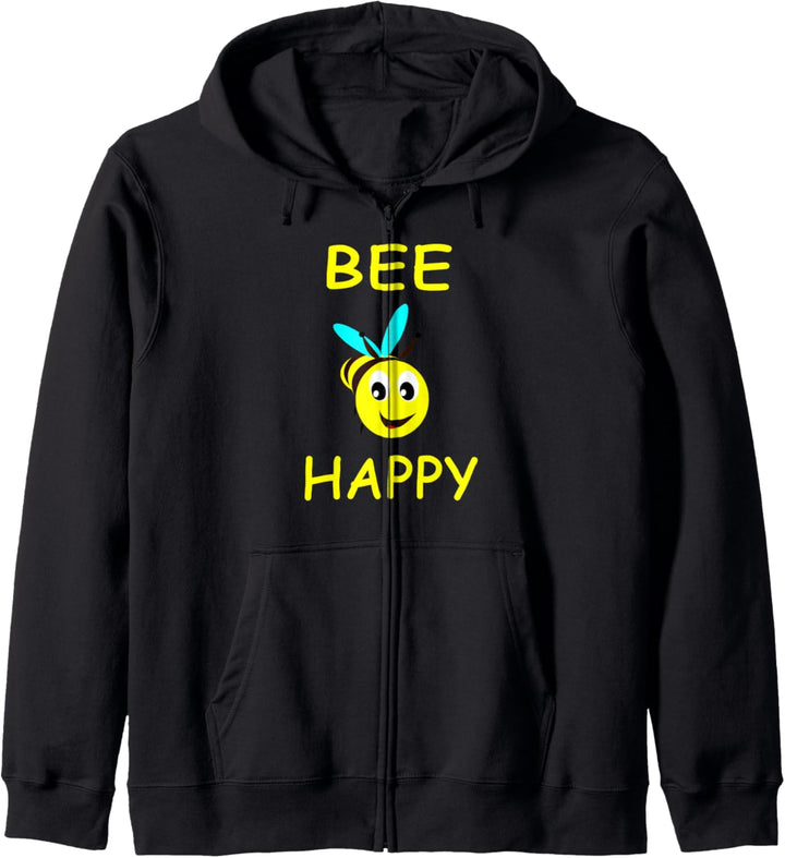 Bee Happy Kapuzenjacke