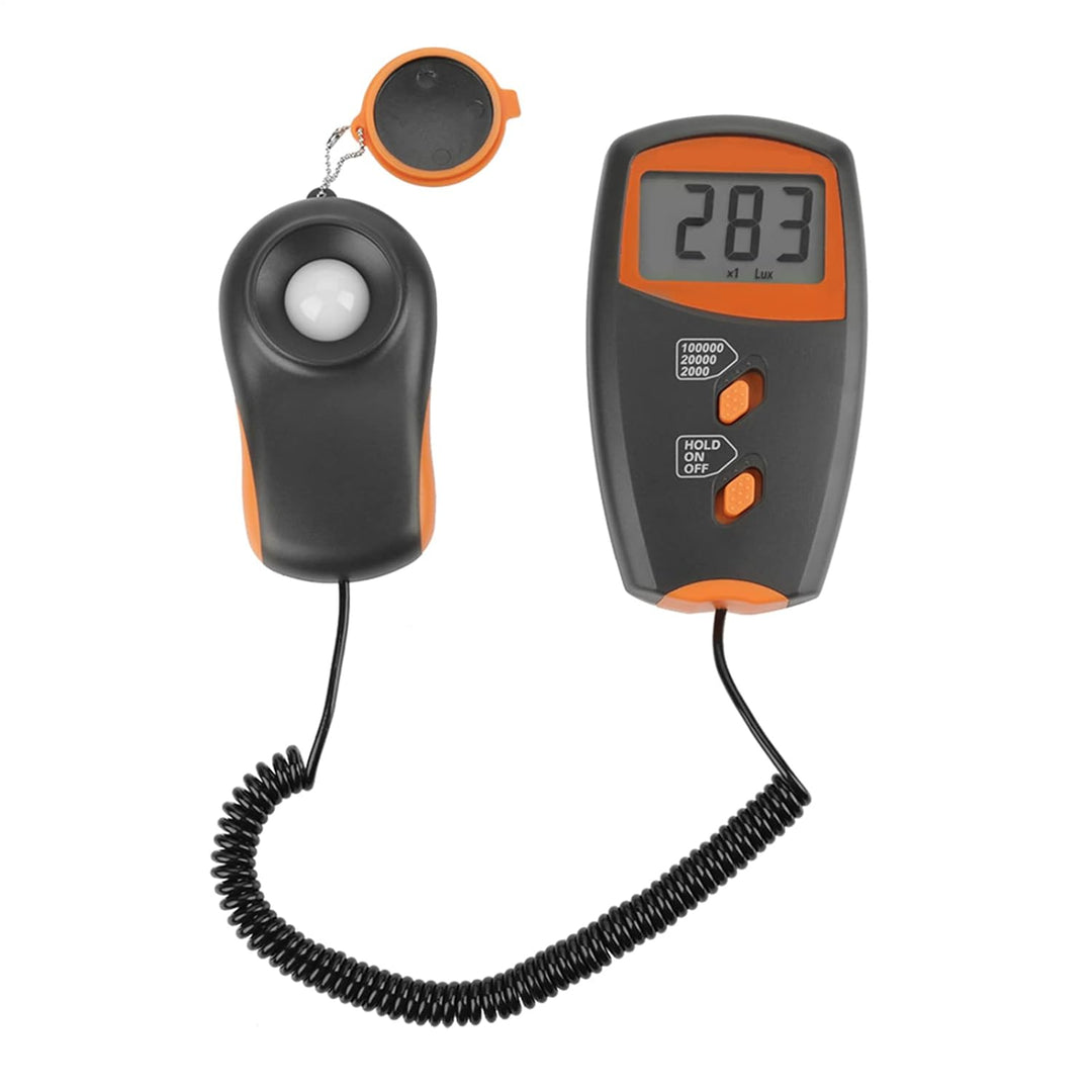 Digitales Luxmeter Handheld im Split-Design LCD-Display Lichtmessgerät Umweltprüfung Illuminometer L
