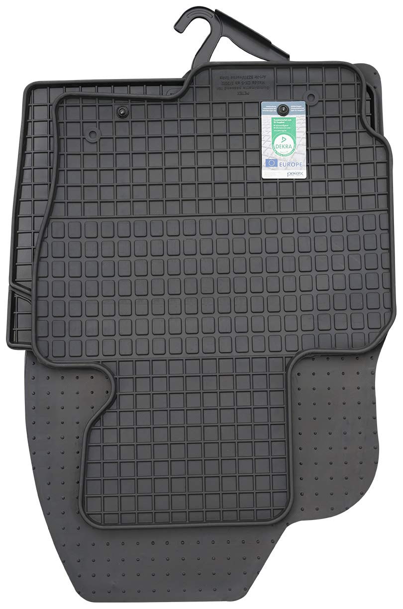 PETEX Gummimatten passend für CX-5 ab 03/2012-04/2017 Fussmatten schwarz 4-teilig
