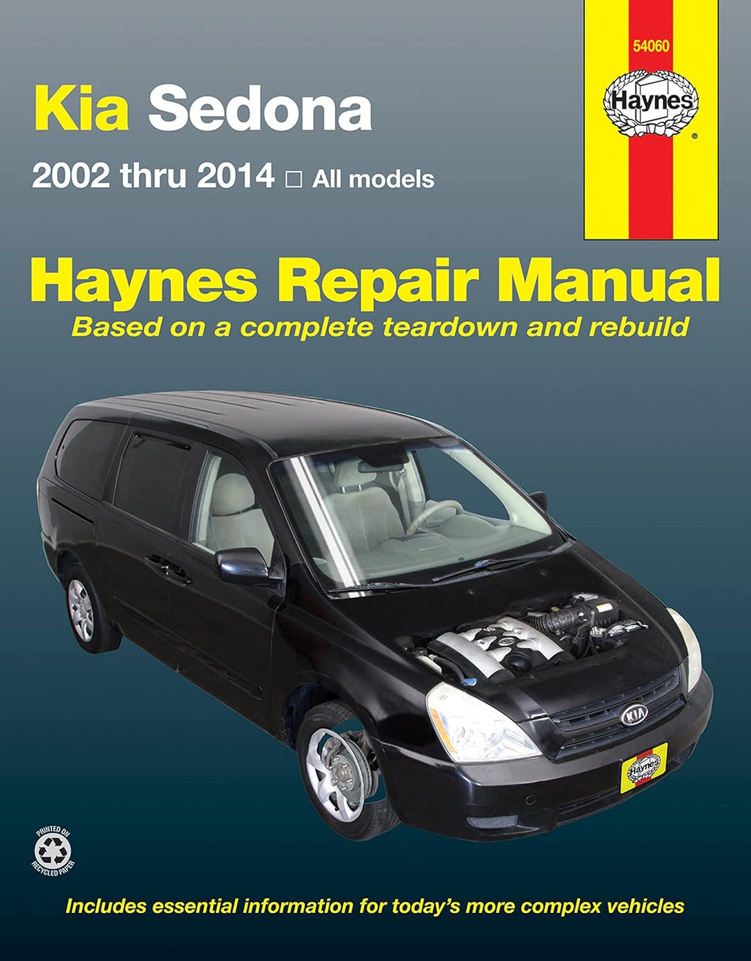 Kia Sedona, '02-'14: 2002-14 (Hayne's Automotive Repair Manual)