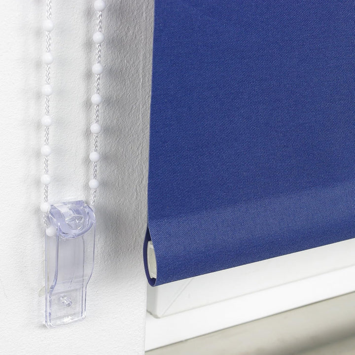 Liedeco Verdunklungsrollo, 62 x 180 cm, unifarben, Schwarz, blau, 062 X 180 cm Blau 062 X 180 cm, Bl