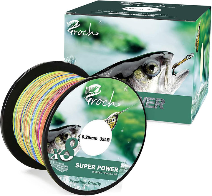 Geflochtene Angelschnur 8Fach 300M/500M/1000M Stark PE Schnur Farbecht 0.1-0.3mm 14-45LB 0.18MM 25LB