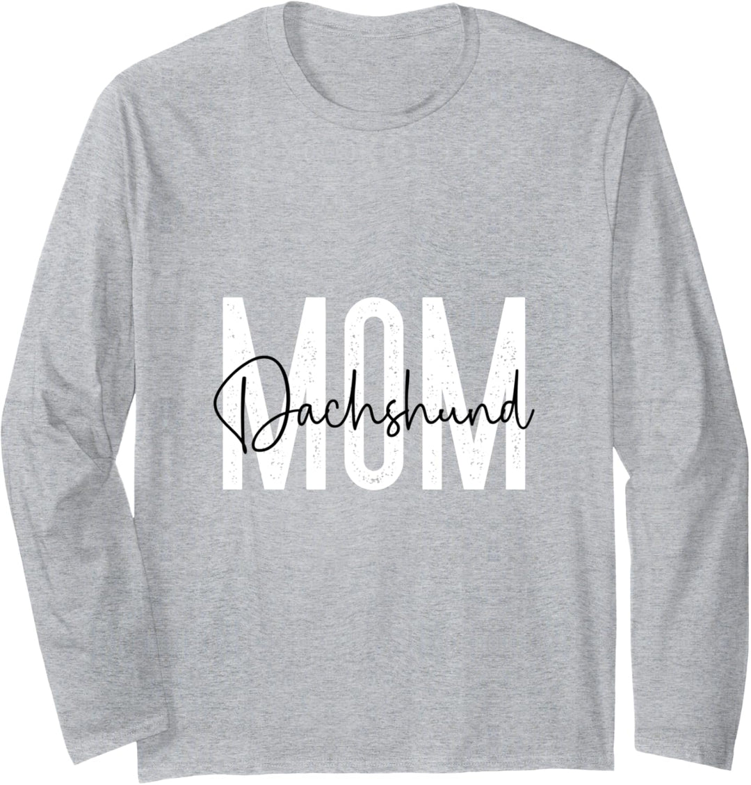 Dachshund mom Dackel Hunde Hundemama Bekleidung Pfoten Langarmshirt