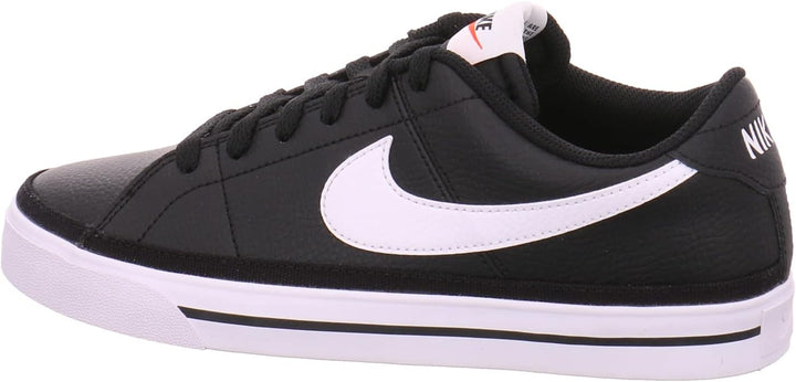 Nike Herren Court LegacySneaker 42.5 EU Black White Gum Light Brown, 42.5 EU Black White Gum Light B