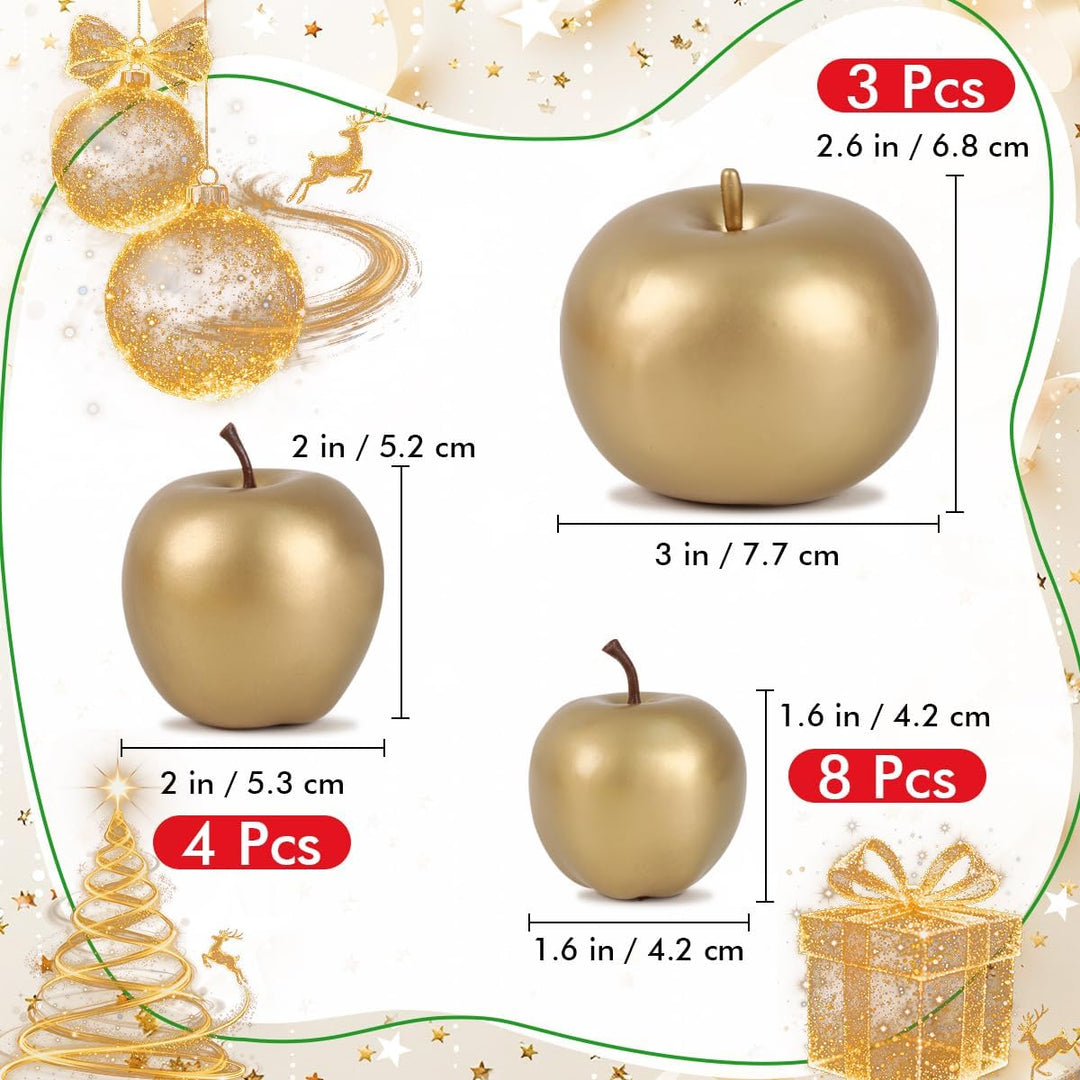 15Pcs künstliche Äpfel Gefälschte Früchte Schaumstoff Kunststoff Apfeldekorationen Faux Simulation A