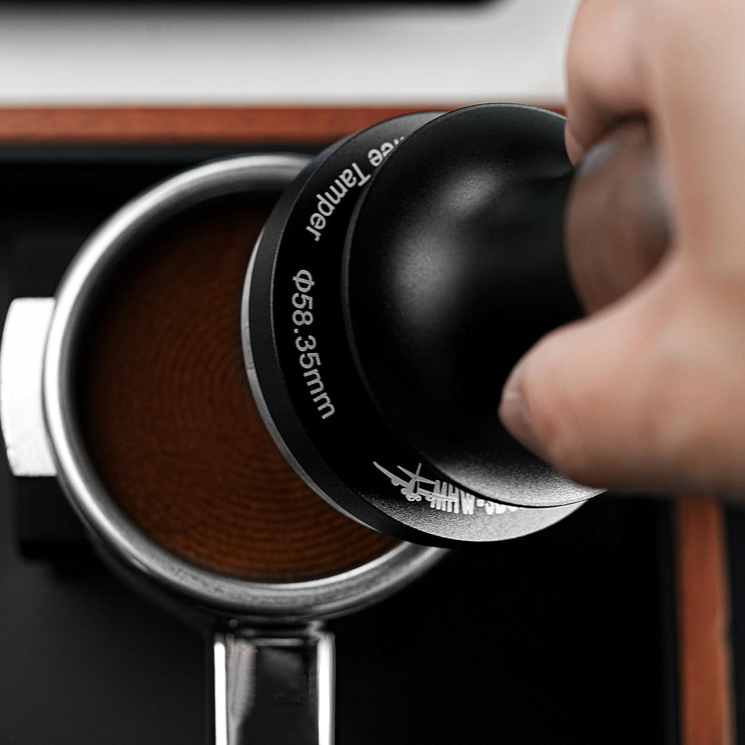 MHW-3BOMBER Konstanter Druck 51mm Kaffee Tamper mit Sound Feedback, Eingebaute 3 federbelasteten 30l