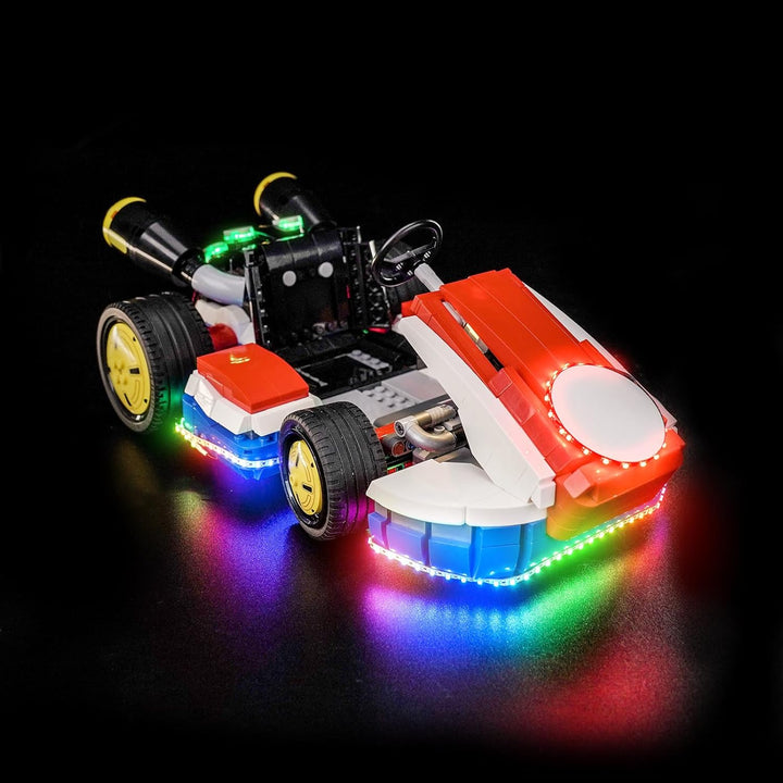 Led Licht Set Kompatibel mit Lego 72037 Mario Kart – Mario & Standard Kart (Kein Modell), Dekoration