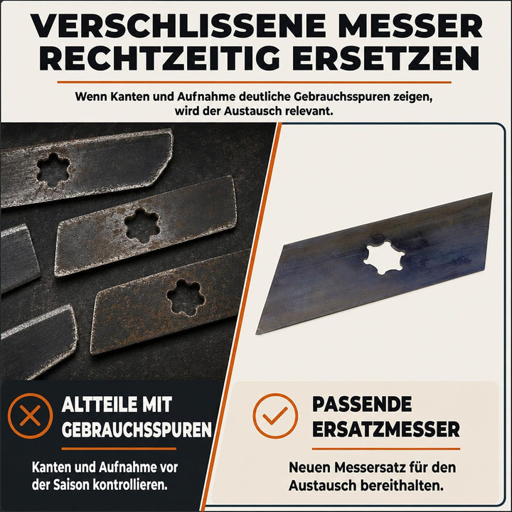 17 Vertikutiermesser für Kynast Vertikutierer 15-E403 15-E-403 35V-403 35-V-403 ersetzt 00.1857.39 1