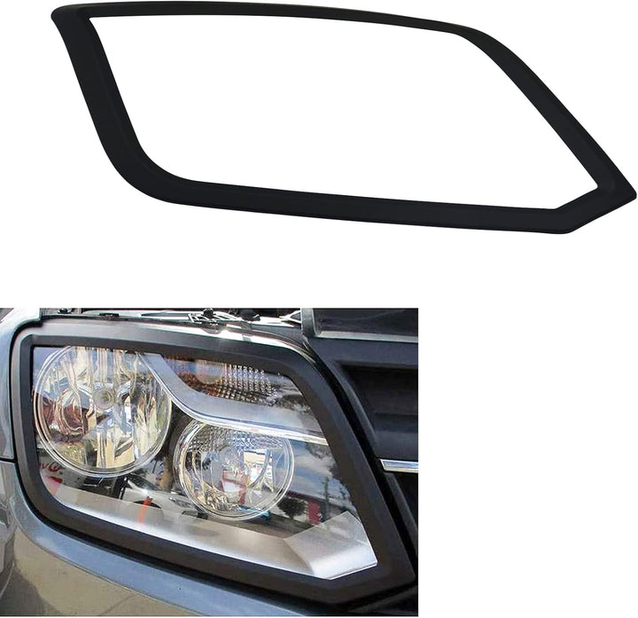 JHCHAN Scheinwerfer abdeckung Aussenschutzverkleidung für VW Amarok Erste Generation 2010–2022 V5 V6