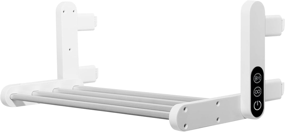 Elektrischer Handtuchwärmer, Handtuchhalter, Handtuchheizkörper Handtuchtrockner, IP55, 55°C Schnell