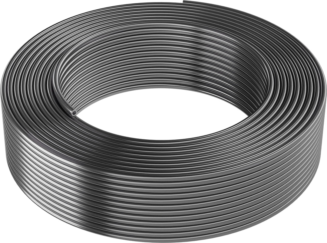 ARKA PVC Schlauch | Ø 9/12 mm | Farbe: Grau | Länge: 100 m | Langlebiger Flexschlauch | Ideal als Aq