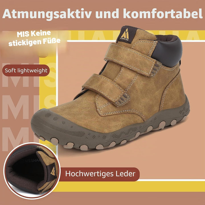Mishansha Kinder Wanderschuhe Trekkingschuhe Mädchen Leicht rutschfest Outdoorschuhe Turnschuhe Gr.2
