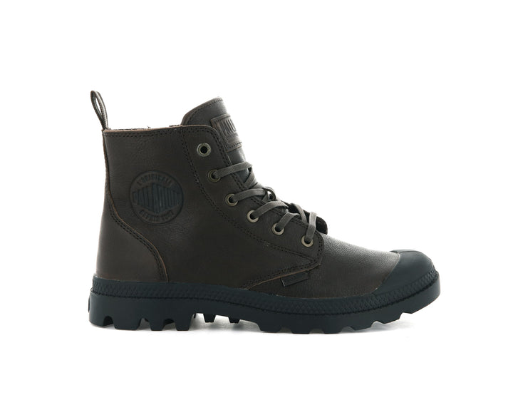 Palladium Herren Pampa Zip Leather Stiefelette 41 EU Bison 76888 248, 35 EU