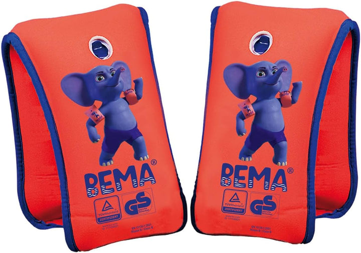 Bema 18004 - Neopren Schwimmflügel Schwimmlernhilfe für Kinder mit Doppelluftkammern und Sicherheits