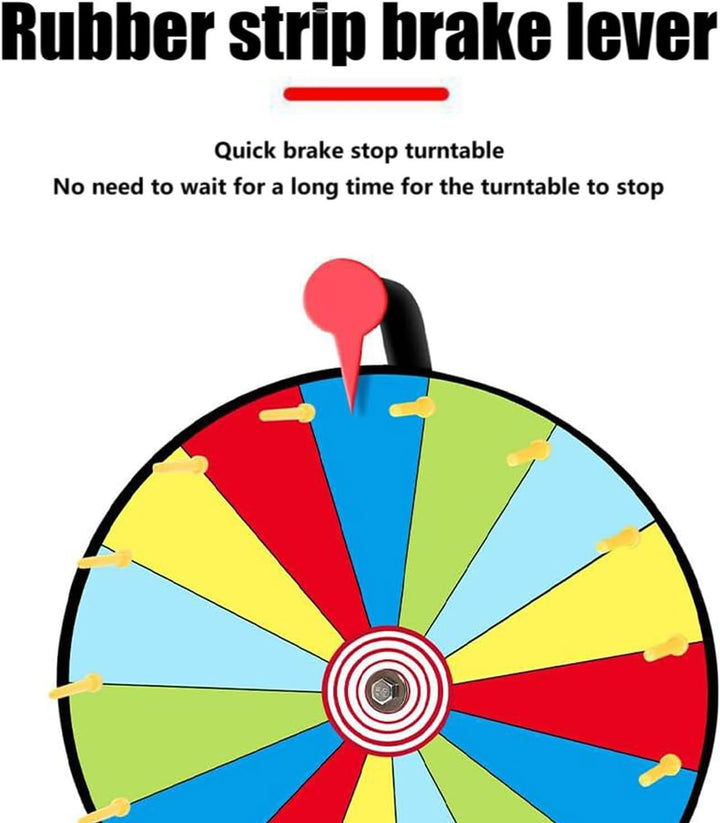 Lusacy Glücksrad, Glücksrad zum Drehen, Gluecksrad Gluecksrad, Glücksrad zum Selbstgestalten mit Mar