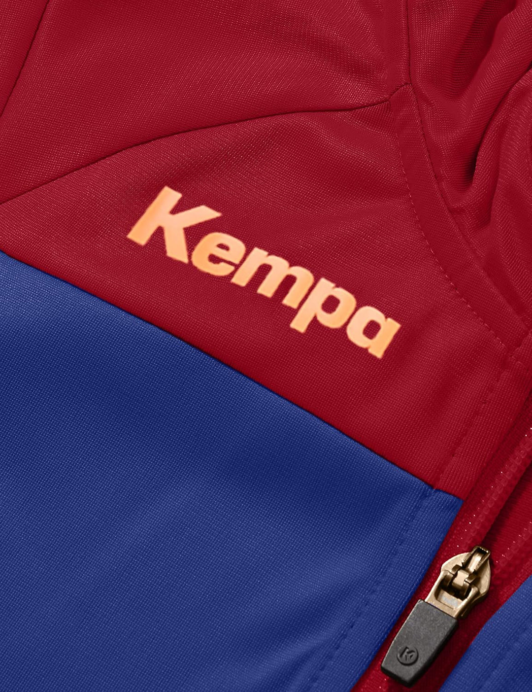 Kempa Unisex Kinder Prime Multi Jacke Kinder Jacke, deep blau/deep rot