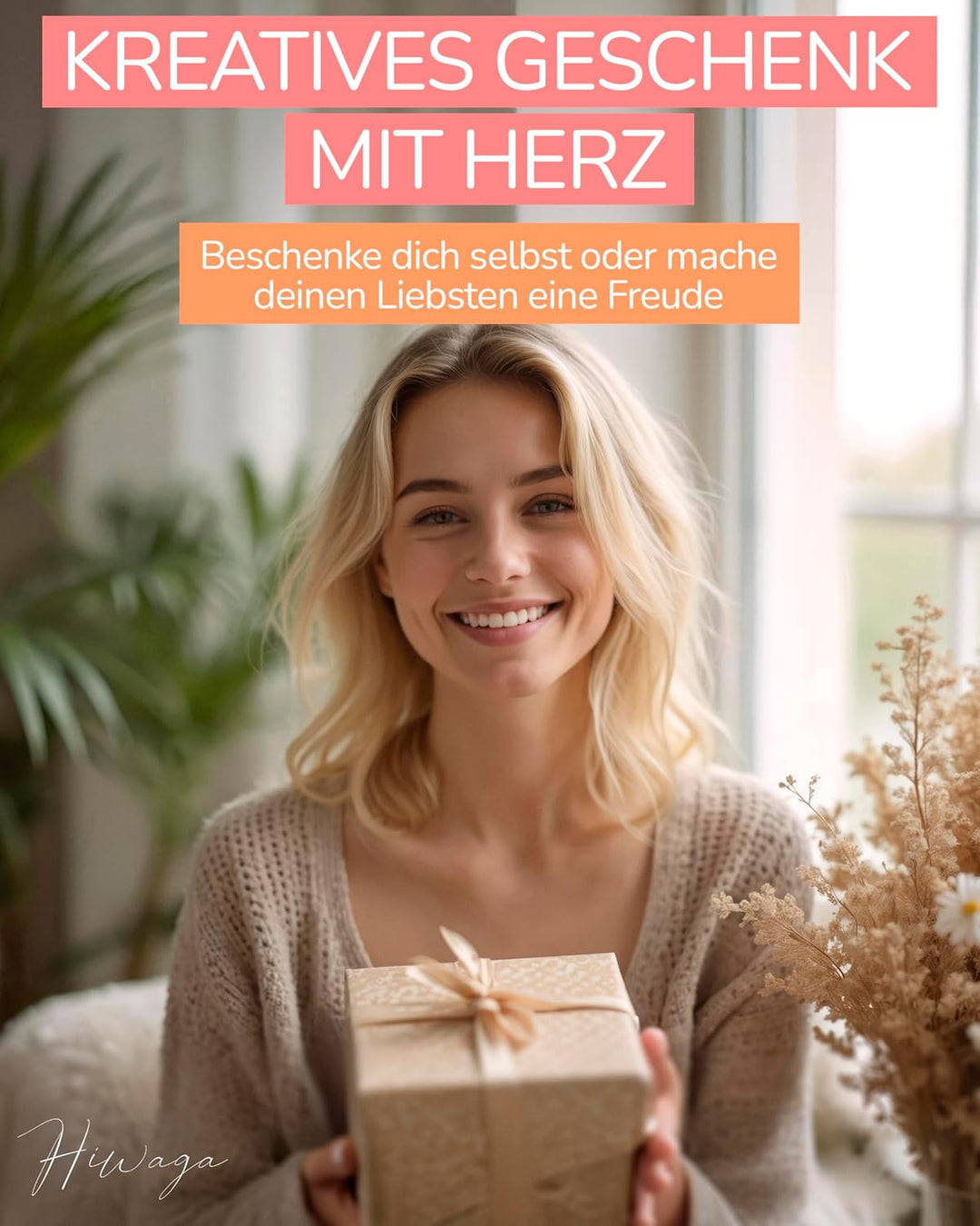 Hiwaga DIY Kerzen selber machen Set für Erwachsene, Starterkit für kreative Kerzenherstellung, Kerze