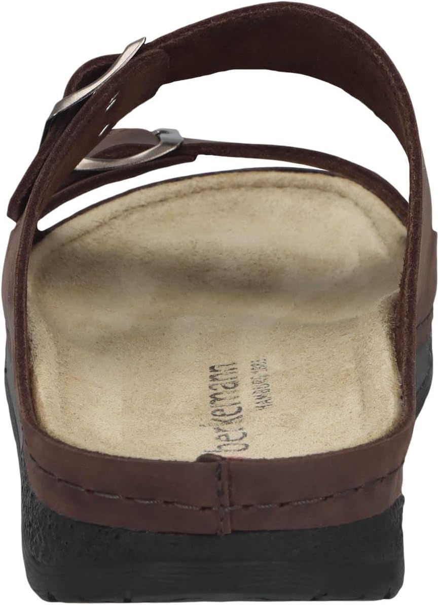 Berkemann Herren Adam Hausschuh 42 EU Mokka, 42 EU Mokka
