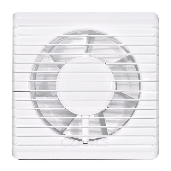 F.H. ANA Badlüfter Wandlüfter Ventilator Ø 125 mm - Feuchtesensor + Nachlauf - Weiss (Funktion: Feuc