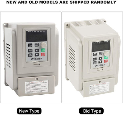 Fafeicy AT1-4000X Frequenzumrichter, 220 V Einphasen-4-kW-Frequenzumrichter, VFD-Drehzahlregler, für