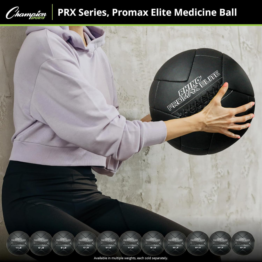 Champion Sports Rhino Promax Elite Slam Balls 4lbs Premium (Rhino Promax Elite), 4lbs Premium (Rhino
