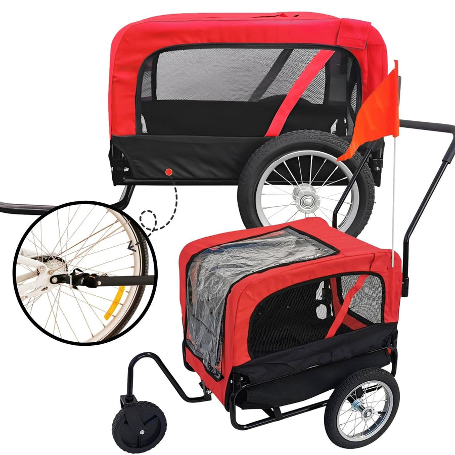 fahrradanhänger reduziert Red Loon Hundeanhänger Mini