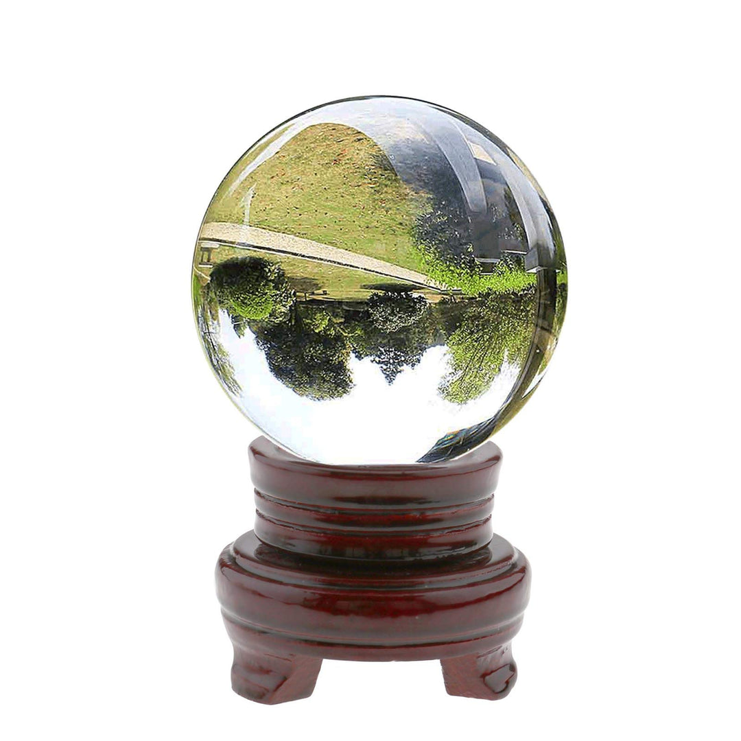 100mm Glaskugel Kristallkugel Wahrsagerkugel Seherkugel Fengshui Dekokugel Kugel