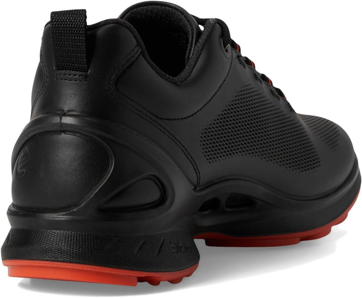 ECCO Herren Biomfjuelm Sneaker 39 EU Black Red, 39 EU Black Red