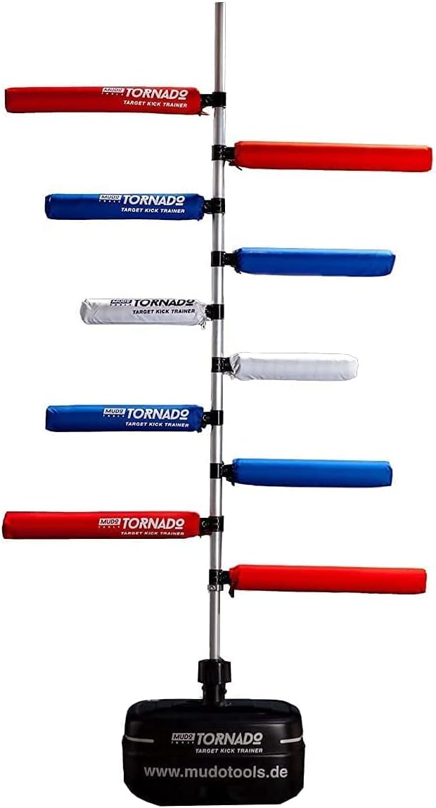 Tornado PROFESSIONELL incl. 10 Targets I Taekwondo Training I Sport & Fitness I MMA, Mehrfarbig