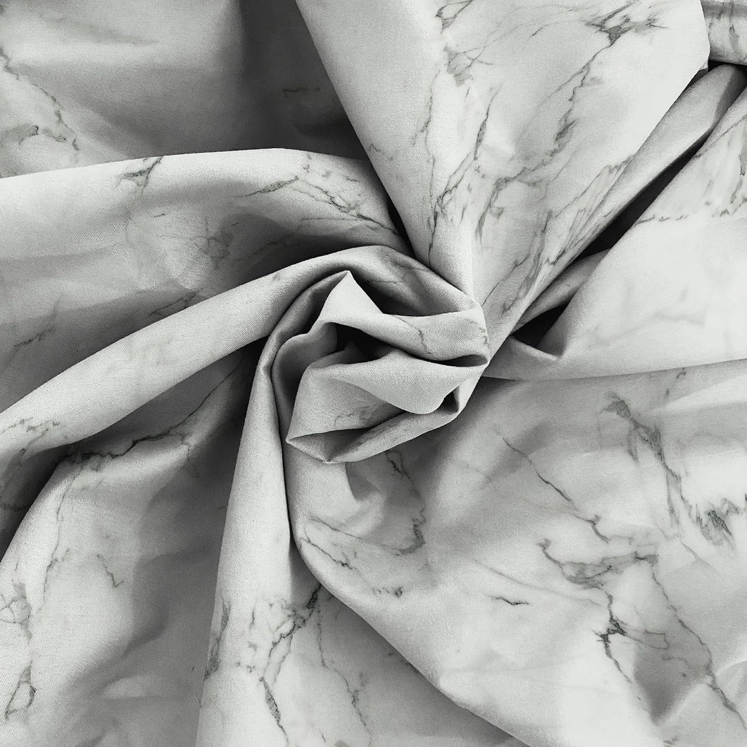 Italian Bed Linen, Fashion Bettwäsche-Set, Microfiber, Marble, Doppelbett Doppelbett Marble, Doppelb