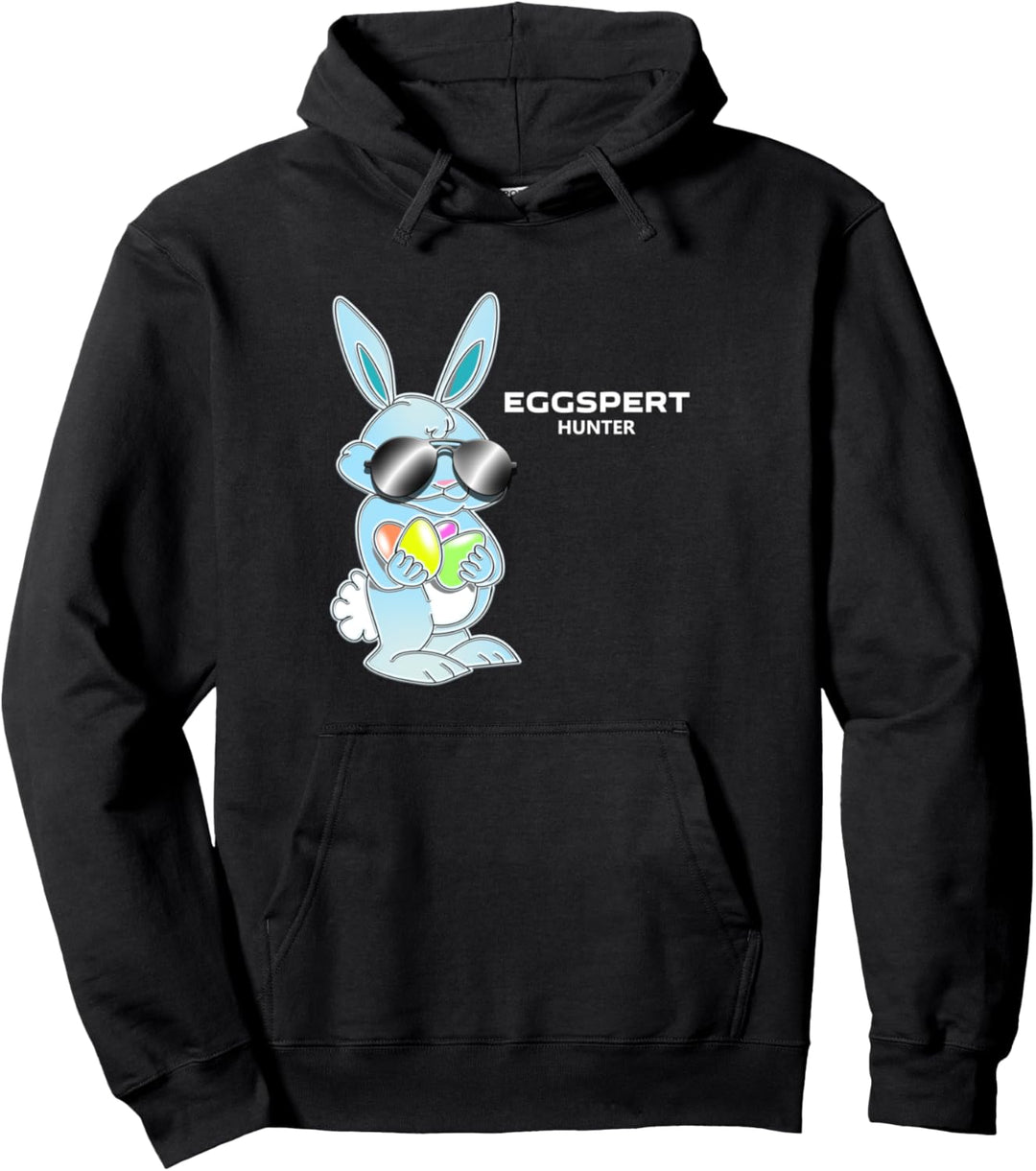 Eggspert Eierjagd Osterhase Lustiges Geschenk Pullover Hoodie