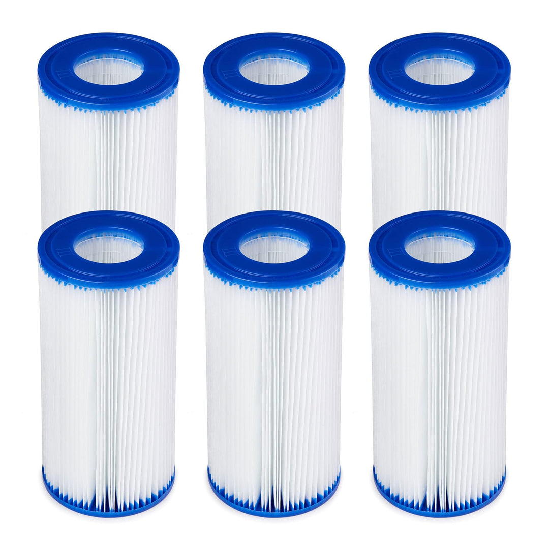 Bestway 58012P Filterkartusche Grosse III, Intex Grosse A, 6er Pack