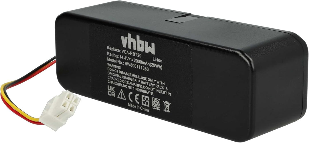 vhbw 1x Akku Ersatz für Samsung DJ96-00116B, DJ96-00136B, DJ96-0083C, VCA-RBT20 für Home Cleaner Hei
