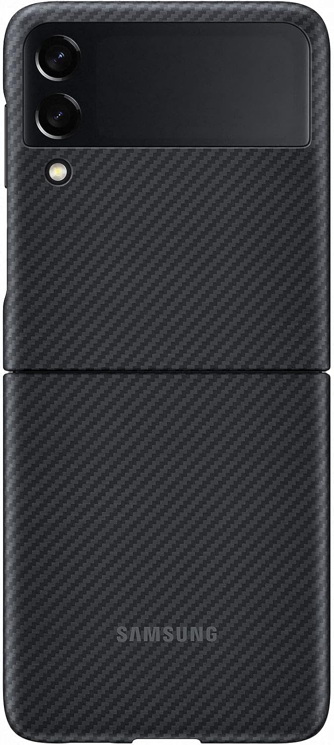 Samsung Aramid Cover Smartphone Cover EF-XF711 für das Galaxy Z Flip3 5G, Handy-Hülle, Kevlar-Materi