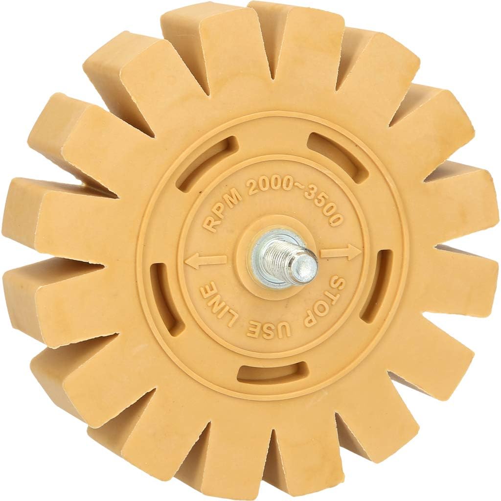 KS Tools 515.1366 Folienradierer mit Lamellen, 6er Pack
