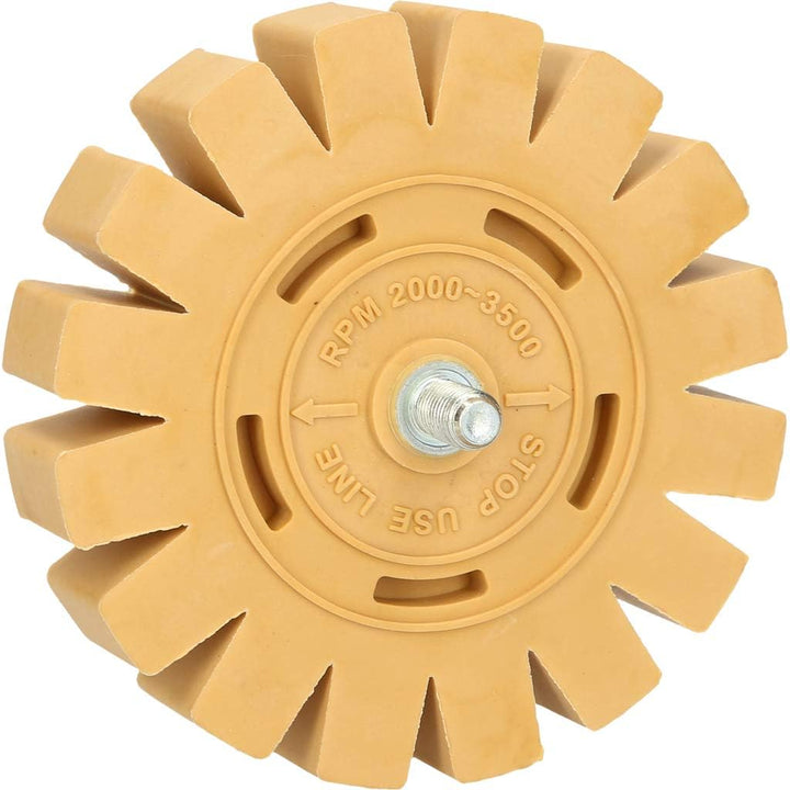 KS Tools 515.1366 Folienradierer mit Lamellen, 6er Pack