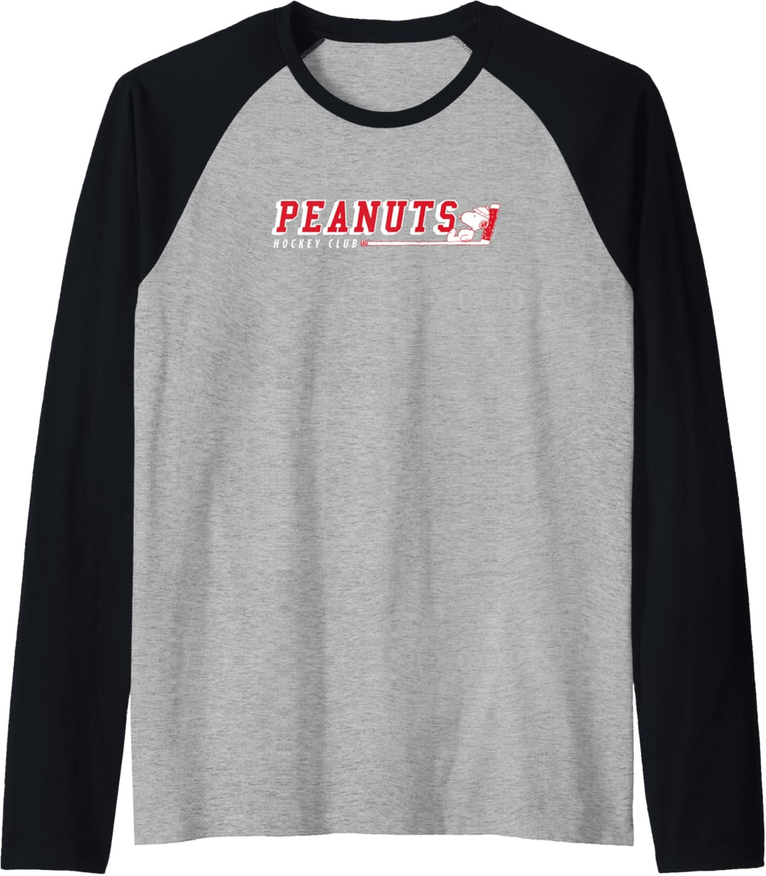 Peanuts Snoopy Hockey Club Raglan