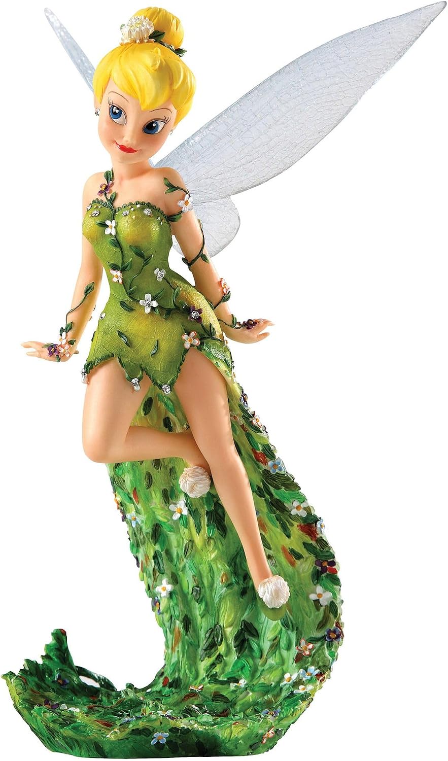 Enesco 4037525 Disney Showcase, Tinker Bell Figur, Bunt Cartoon, Cartoon