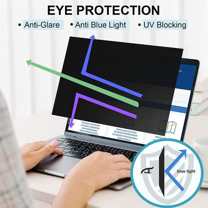 Magnetische Blickschutzfolie 11,6 Zoll (16:9) – Sichtschutz & Displayschutz Laptop – Privacy Filter