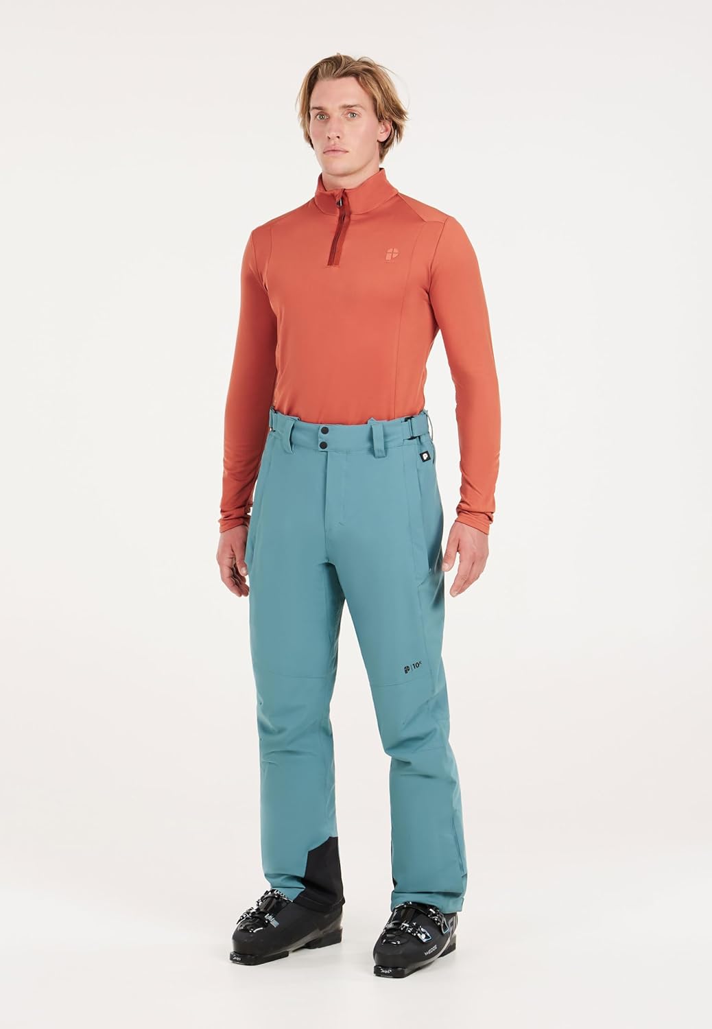 Protest Men Cycling Jersey PRTHINDES L Brick Orange, L Brick Orange