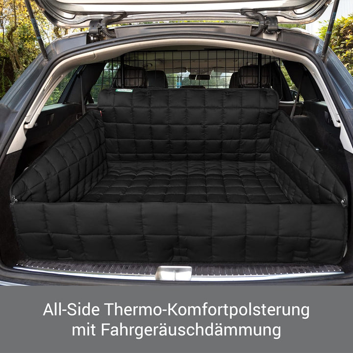 Doctor Bark gepolsterter Kofferraumschutz mit Ladekantenschutz & All-Side-Schutz, waschbar & geruchs