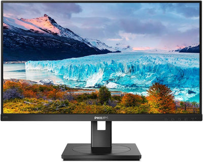 Philips 272S1AE - 27 Zoll FHD Monitor, höhenverstellbar (1920x1080, 75 Hz, VGA, DVI, HDMI, DisplayPo