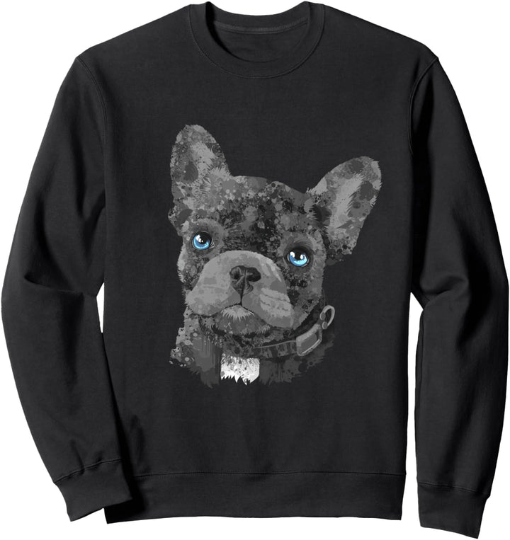 Frenchie Shirt Damen Mama Französische Bulldogge Geschenk Sweatshirt
