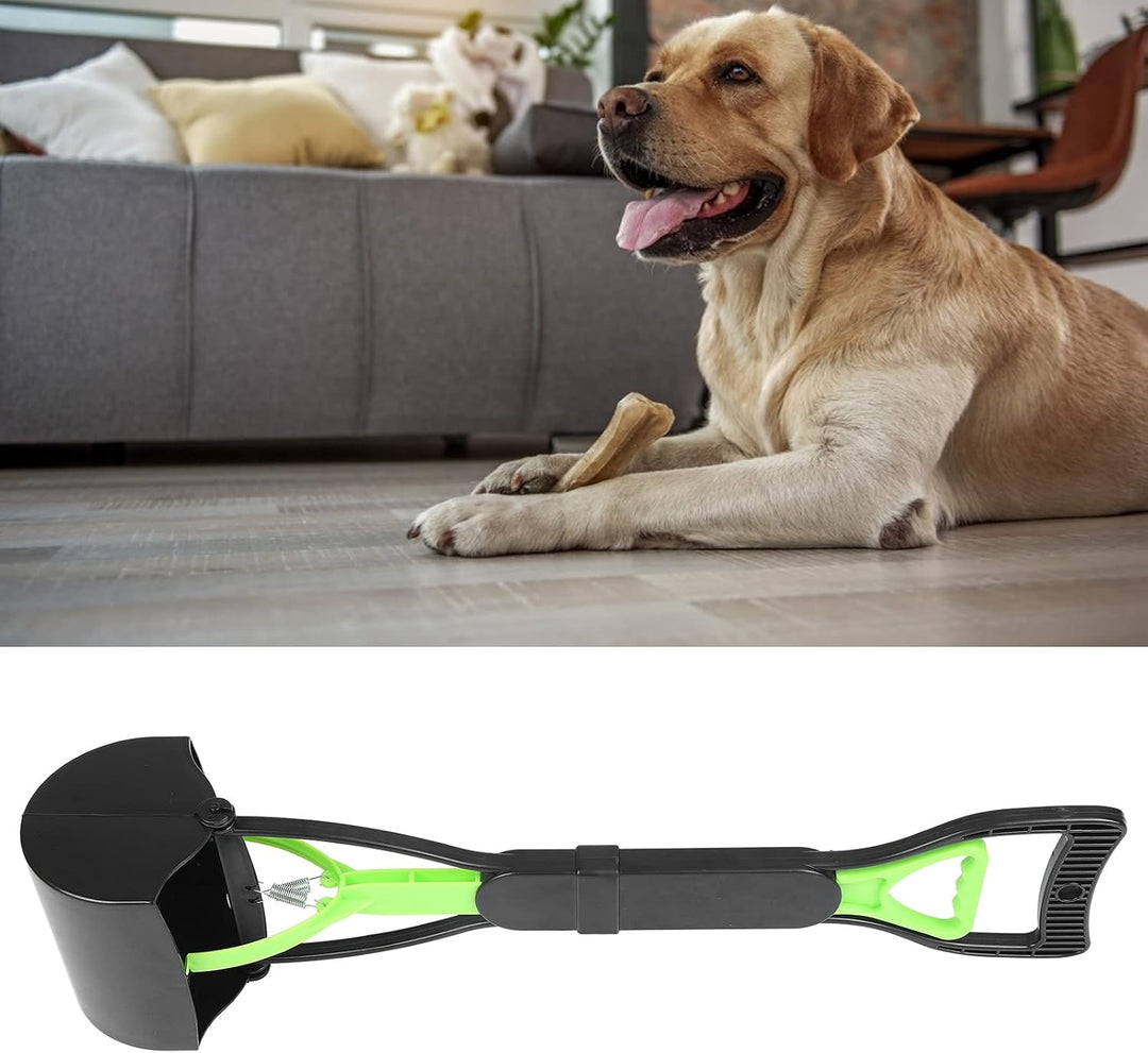 Hundekotschaufeln, Hundekotsammler 60.2x13.2x12.4cm Ausziehbare Abnehmbar Hundekotgreifer mit Rund B