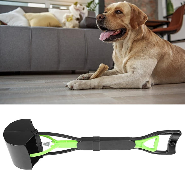 Hundekotschaufeln, Hundekotsammler 60.2x13.2x12.4cm Ausziehbare Abnehmbar Hundekotgreifer mit Rund B