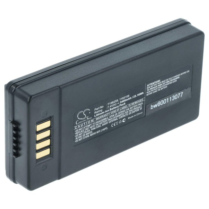 vhbw Akku kompatibel mit Flir ThermaCam E2, B2, E25, E30, E40, E45, E50, E65, EX320 Wärmebildkamera