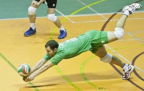 Molten V 5 M 4500 Volleyball Blanc-vert-Rouge Weiss/Grün/Rot 5, Weiss/Grün/Rot 5